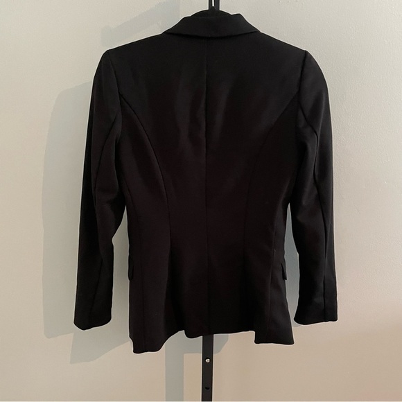 H&M Black Blazer Jacket Size 6 - Picture 2 of 4